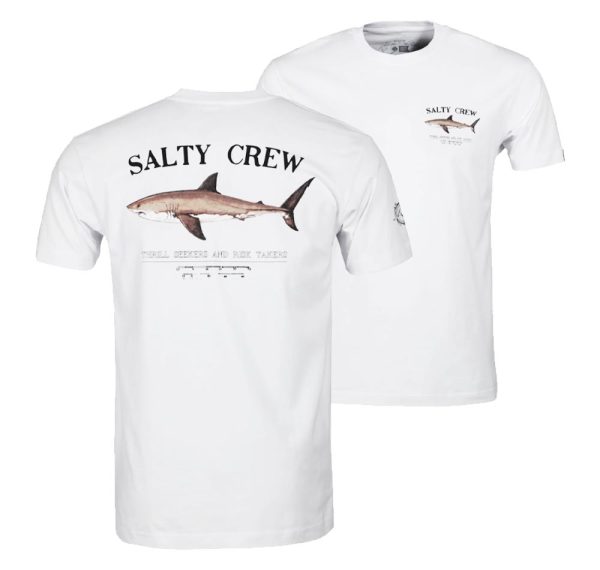 Salty Crew  Bruce  White T-Shirt For Discount