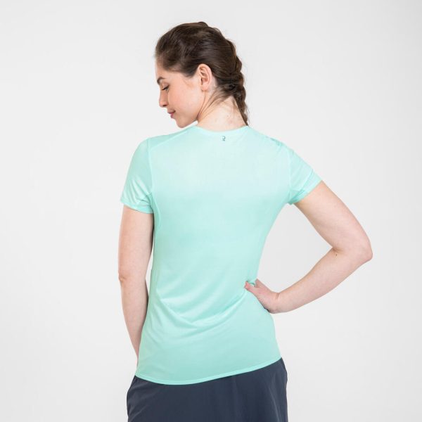 Women s Short-sleeved Hiking T-shirt - MH 100 For Discount