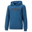 Puma Mass Merchants Boy s Hoodie FL - Blue Hot on Sale