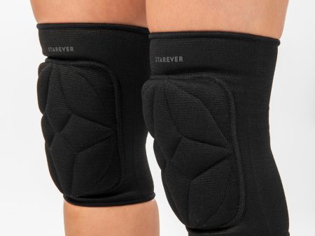 Women s Modern and Urban Dance Knee Pads - Black Supply