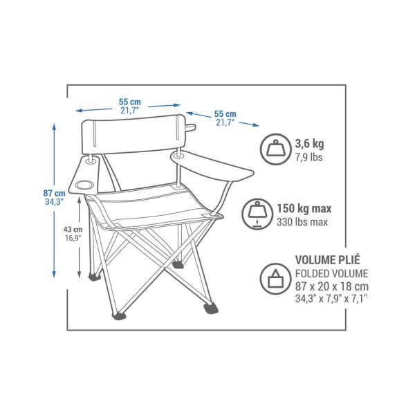 Folding Camping Chair L For Sale