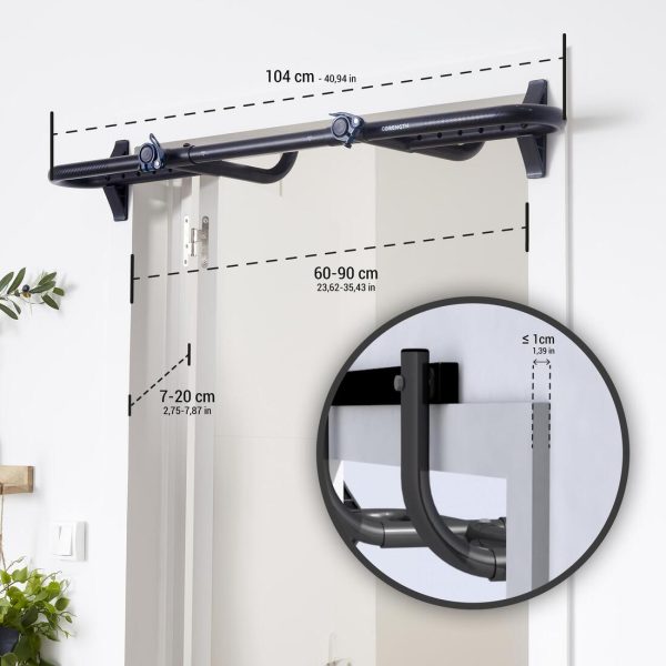 Doorway Pull-Up Bar - No Screws Hot on Sale