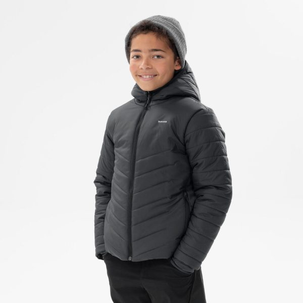 Kid s Padded Hiking Jacket Hybrid Age 7-15 - MH900 Black Sale