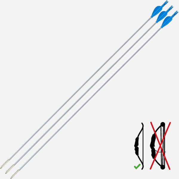 Steel-tipped Arrows 3-pack - Discovery 100 For Discount