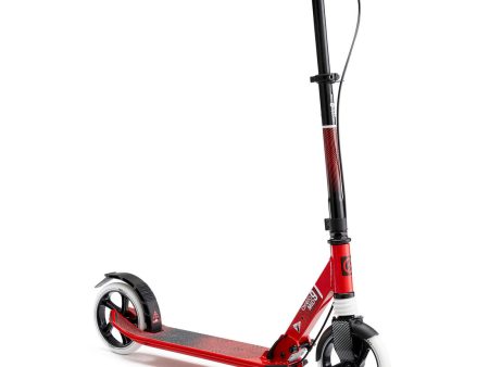 Kid s Scooter w  Handlebar Brake & Suspension Ages 9-14 - Mid 9 on Sale