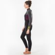 Women’s Full Wetsuit Back Zip Neoprene 4 3mm - 500 Online Hot Sale