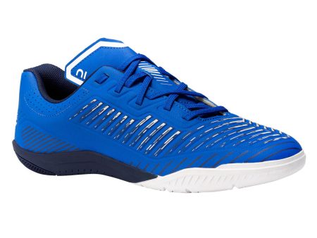 Kipsta Ginka 500 Adult Futsal Trainers - Electric Blue Online