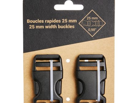 Quick Buckles for Backpack 25mm 2-pack For Cheap