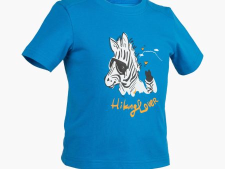 Boy s Hiking T-shirt - MH 100 For Discount