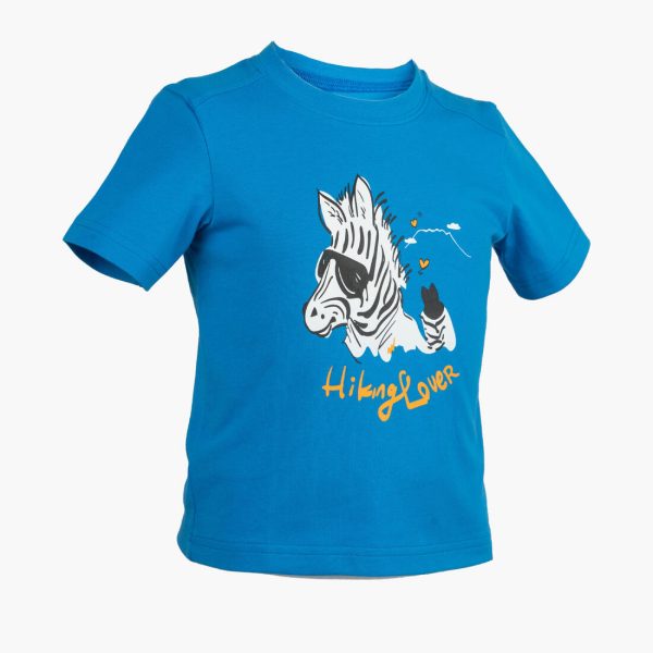 Boy s Hiking T-shirt - MH 100 For Discount