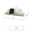 Inflatable Camping Tent 4 Person - Air Seconds 4.2 Fresh & Black Supply