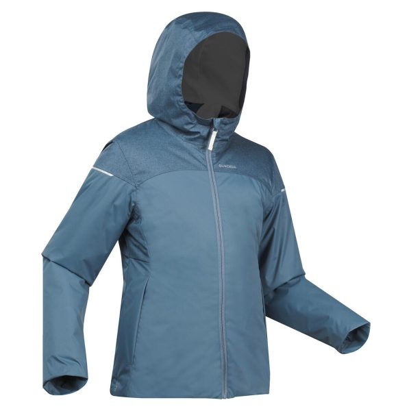 Kid s Winter Hiking Jacket Waterproof Age 7-15 -3°C - SH100 X-Warm For Cheap