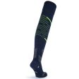 CLR Kid s High Football Socks - Blue Neon Yellow For Sale