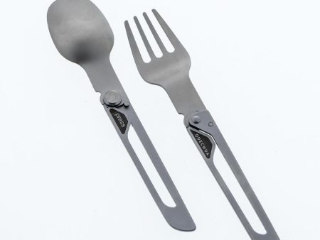 Folding Stainless Steel Hiking & Camping Cutlery - MH 500 Cheap