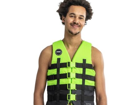 Jobe 4 Buckle Life Vest Lime Cheap