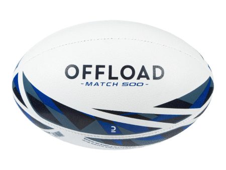 Rugby Ball R500 Match Size 5 - Blue Supply