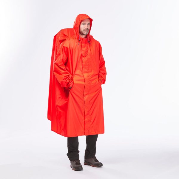 Adult Trekking Rain Cape L XL 75L Supply