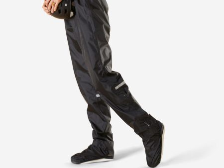 500 City Cycling Rain Overtrousers - Waterproof Online