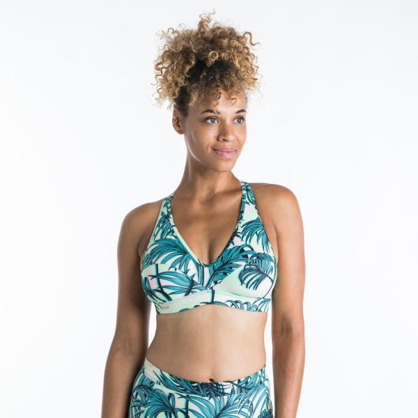 Women s Surfing Swimsuit Crop Top - Ana Fashion