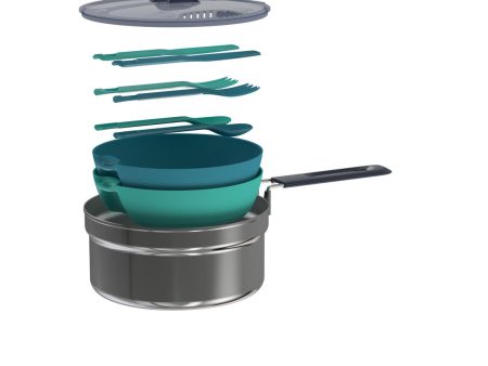 Stainess Steel Camping Cooking Set 1.6L - MH 100 Sale