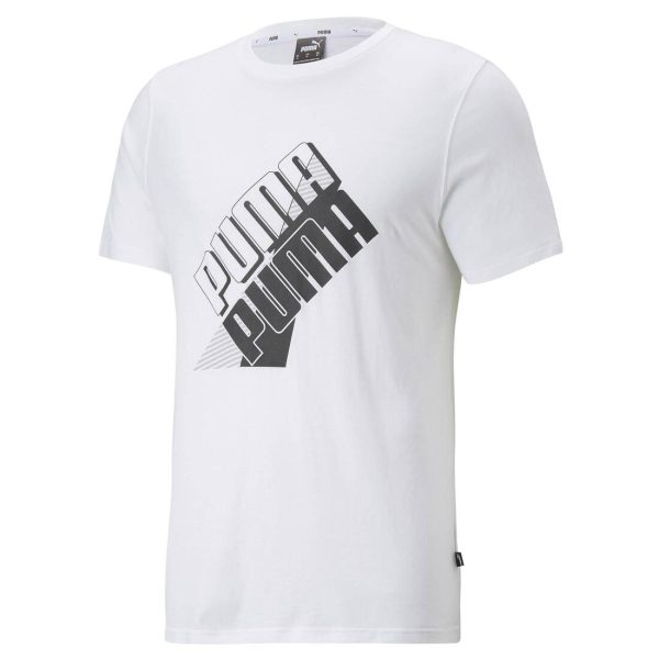 Puma Men s Power Logo T-Shirt Fashion