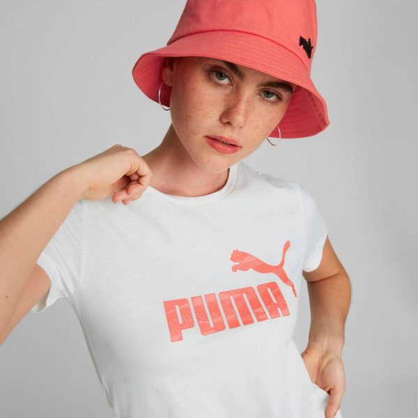 Puma Women s Ess+ Animal Logo T-Shirt For Cheap