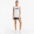 Puma Women s Essential Logo Cut Off Tank Top Supply