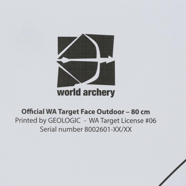 Archery Target Faces X5 (80x80cm) For Discount