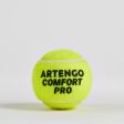 Versatile Tennis Ball Confort Pro 4-Pack - Yellow Online Sale