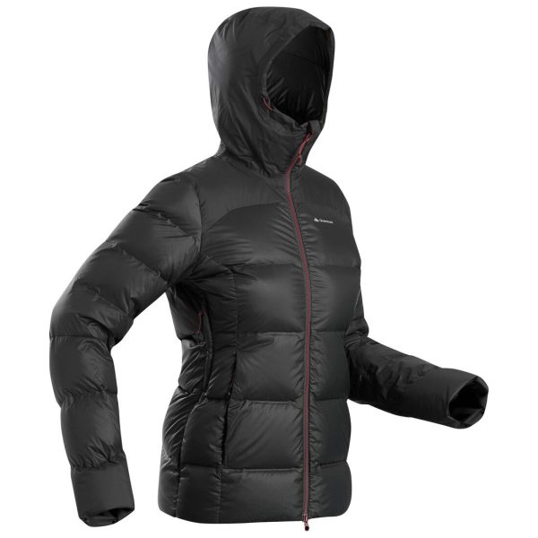 Women’s Mountain Trekking Down Jacket w  Hood -18°C - MT900 For Cheap