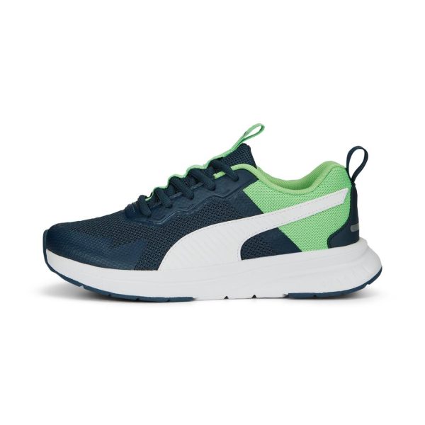 Puma Evolve Run Mesh Kid s Running Shoes - Dark Navy Green Supply