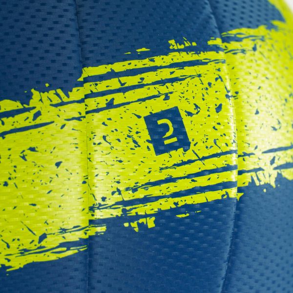 Kipsta VBO500 Outdoor Volleyball  - Dark Blue Yellow For Cheap