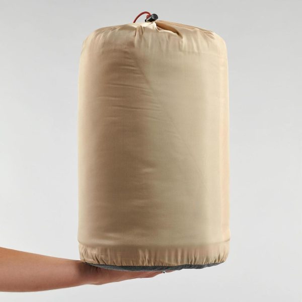 Camping Sleeping Bag Cotton 10° - Arpenaz For Cheap