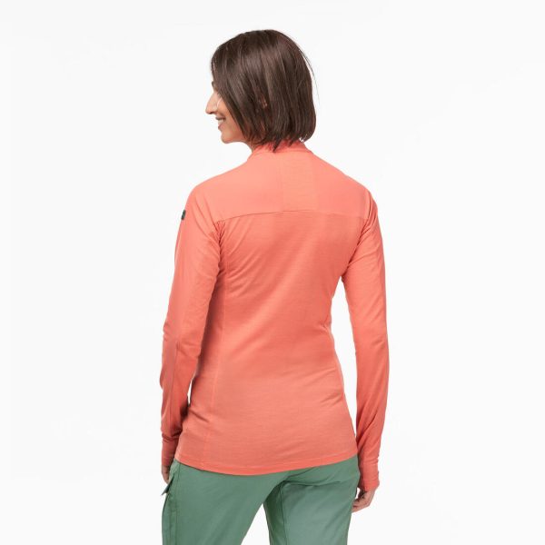 Women’s Long-Sleeved T-shirt - Tropic 900 Coral Cheap