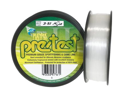 Platypus Pretest Monofilament Line 500m Online Hot Sale