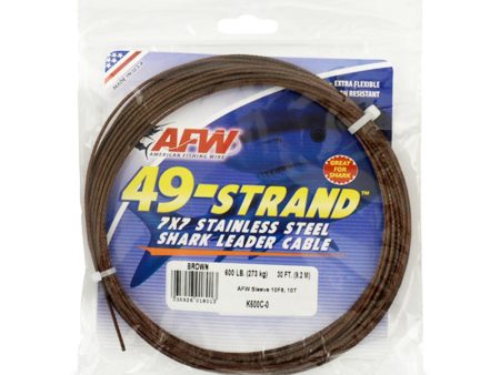 AFW 49 Strand Shark Leader Cable Online