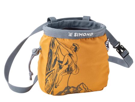 Climbing Chalk Bag Vertika Size L - Ochre Online now