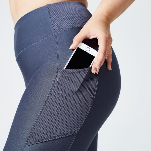 Domyos Fitness Leggings with Phone Pocket For Cheap