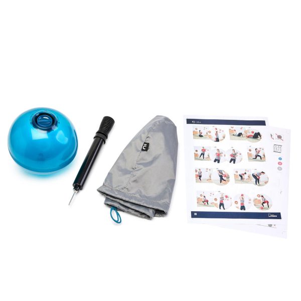 1 kg Fitness Water Ball - Blue Fashion