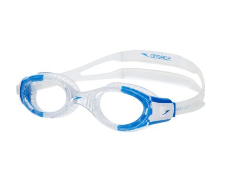 Speedo Junior Futura Biofuse Flexiseal Goggles - Blue White For Sale