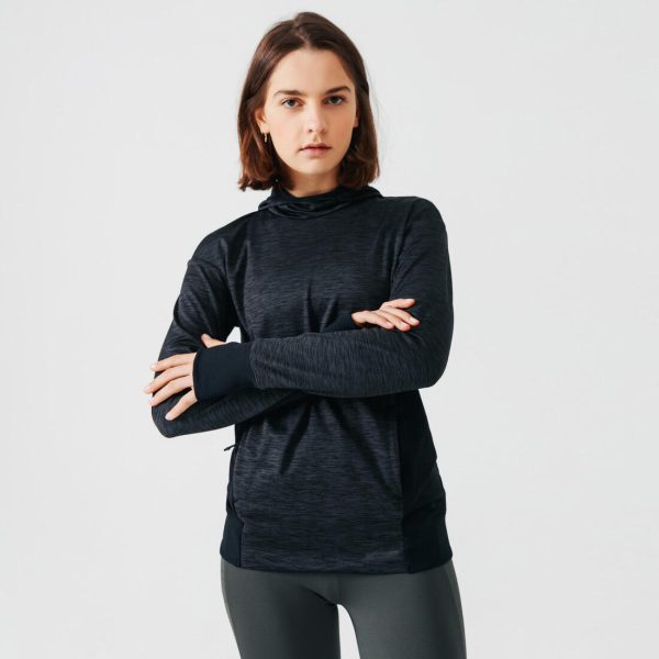 Kalenji Women s Warm Running Sweatshirt Hoodie Online Hot Sale