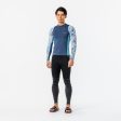 Men’s Anti-UV Surfing Leggings - 100 Slate Blue Online Sale