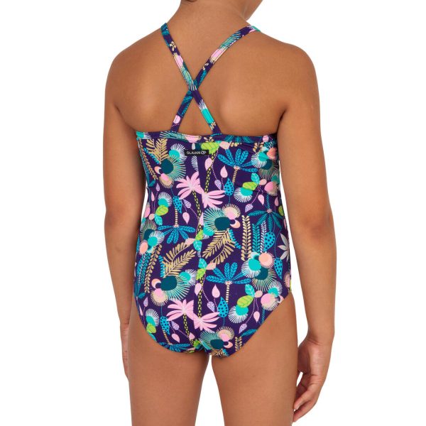 Girl s One-piece Swimsuit - 100 Hanalei Discount