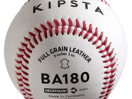 Kipsta BA180 Full Grain Leather Baseball For Sale