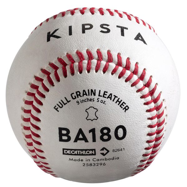 Kipsta BA180 Full Grain Leather Baseball For Sale