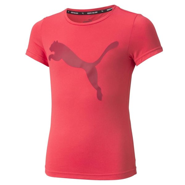 Puma Active Girl s T-Shirt - Pink Online Hot Sale