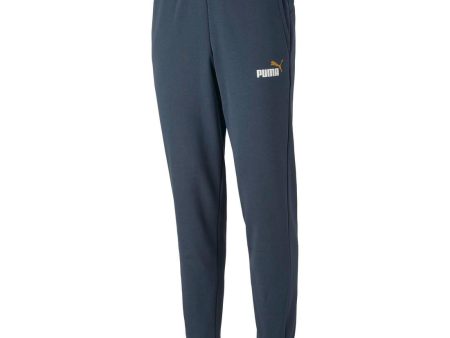 Puma ESS+ 2 Col Logo Pants Men s FL cl - Navy Cheap