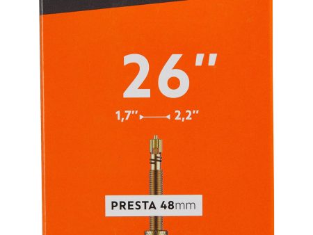 26 x1.7 2.2  Presta Valve Inner Tube (48mm) Online Sale