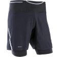 Men s Trail Running Baggy Shorts w  Inner Lining Cheap