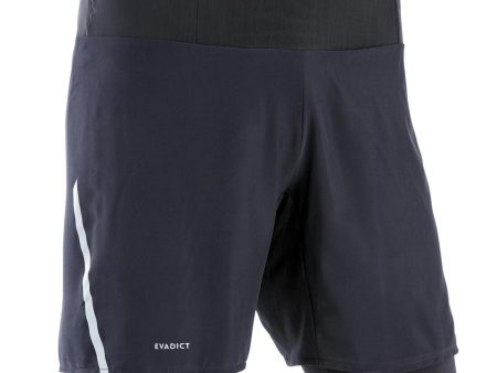 Men s Trail Running Baggy Shorts w  Inner Lining Cheap